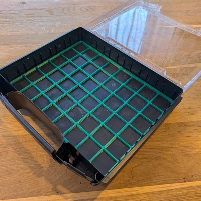 Đế Gridfinity Baseplate 8x6 cho hộp i-Boxx 72