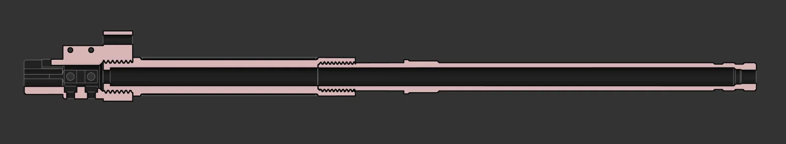 PAAR15 V4 / Mô hình AR15 in 3D / Bộ body kit cho Airsoft M4 AEG - Image 3