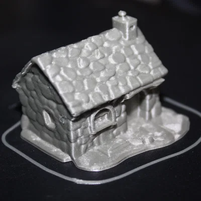 Mô hình nhà Ogre in FDM không cần support cho bàn cờ TTRPG