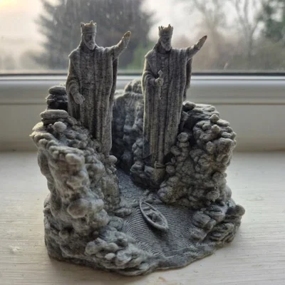 Tượng mô hình Argonath Chúa Tể Những Chiếc Nhẫn Gondor