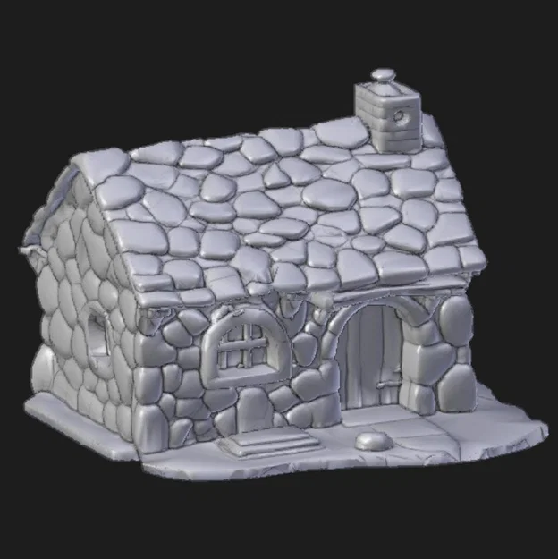 Mô hình nhà Ogre in FDM không cần support cho bàn cờ TTRPG - Image 3