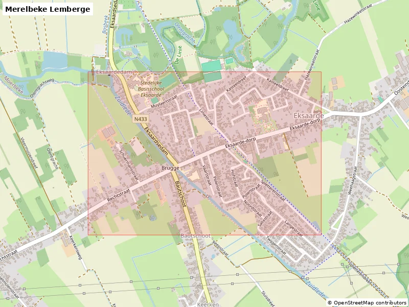 Mô hình địa hình thu nhỏ 3D Merelbeke Lemberge, Bỉ - Image 9