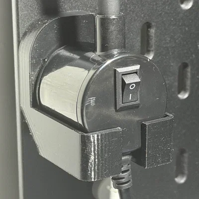 Giá đỡ đèn máy may FAJ cho bảng IKEA Skadis