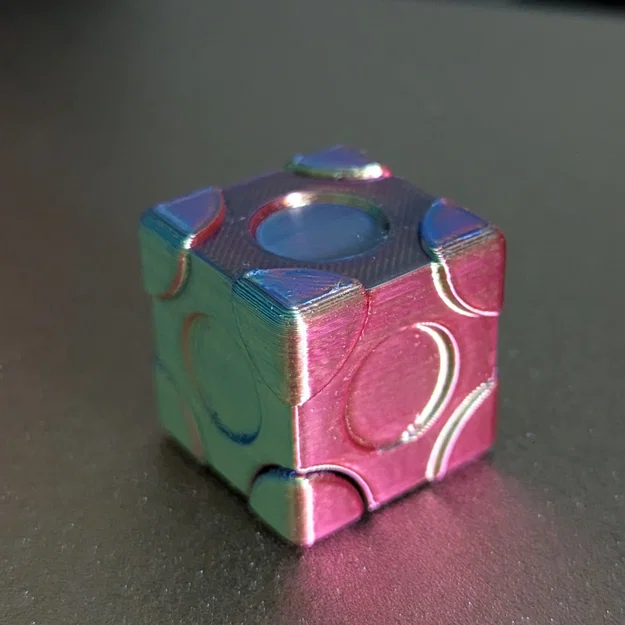 Magic hand spinner cube - Khối lập phương xoay ma thuật - Image 5