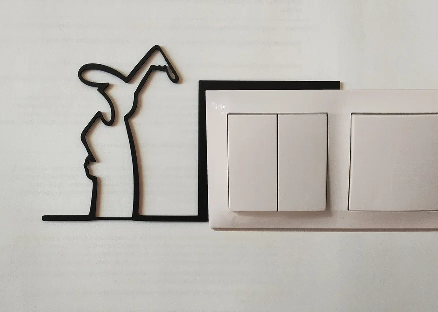 Gadget Công Tắc Đèn Hài Hước – La Linea Balum 13 - Image 1