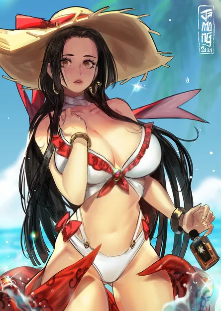 Mô hình Boa Hancock - One Piece (Phiên bản sưu tầm 3D) - Image 1