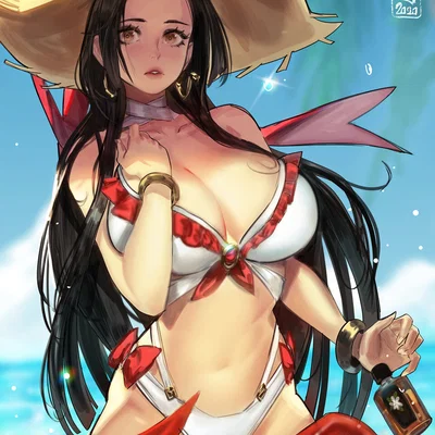 Mô hình Boa Hancock - One Piece (Phiên bản sưu tầm 3D)