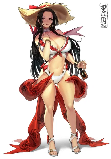 Mô hình Boa Hancock - One Piece (Phiên bản sưu tầm 3D) - Image 2