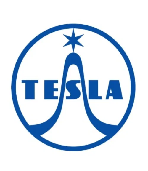 Logo Tesla (Tesla Tiệp Khắc) – Mác loa / Đồ trang trí phong cách Retro - Image 2