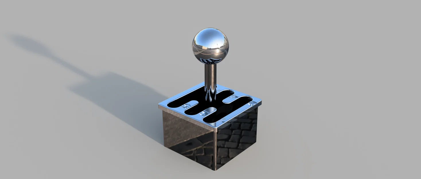 Mô hình cần số 3D - Đồ chơi Fidget Toy lấy cảm hứng từ xe đua - Image 2