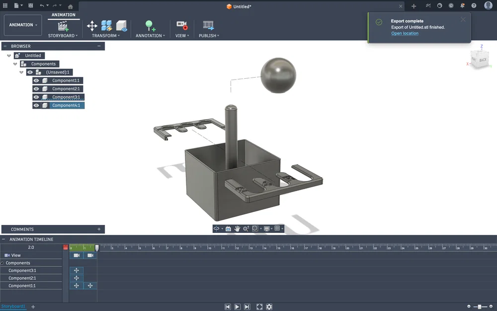 Mô hình cần số 3D - Đồ chơi Fidget Toy lấy cảm hứng từ xe đua - Image 3