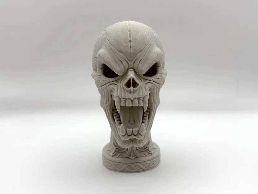 Đầu lâu quỷ gào thét (Screaming Evil Skull) - Mẫu in 3D kinh dị - Image 2
