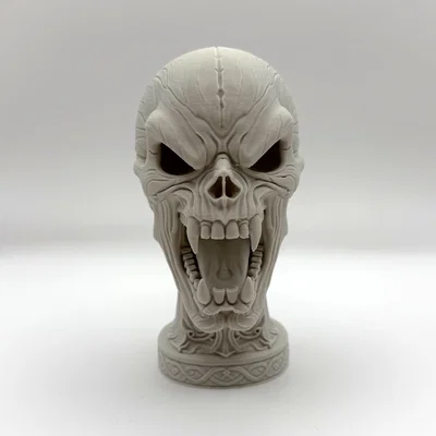 Đầu lâu quỷ gào thét (Screaming Evil Skull) - Mẫu in 3D kinh dị
