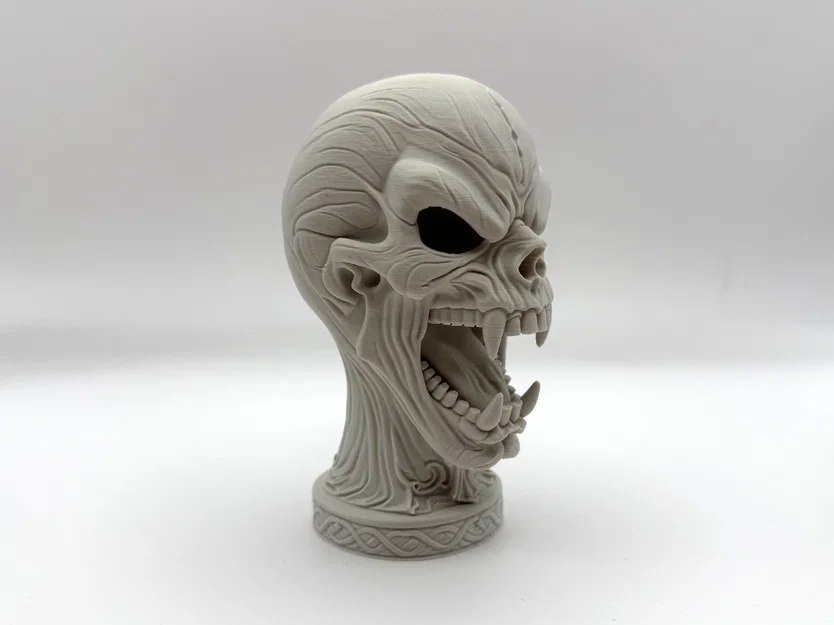 Đầu lâu quỷ gào thét (Screaming Evil Skull) - Mẫu in 3D kinh dị - Image 3
