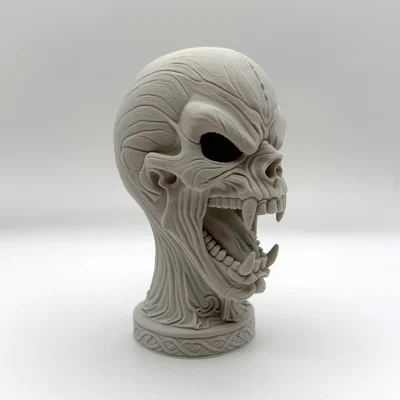 Đầu lâu quỷ gào thét (Screaming Evil Skull) - Mẫu in 3D kinh dị