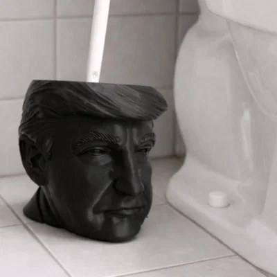 Ống cắm cọ nhà vệ sinh Donald Trump "Make Your Toilet Great Again!"
