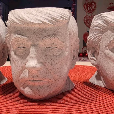 Ống cắm cọ nhà vệ sinh Donald Trump "Make Your Toilet Great Again!"