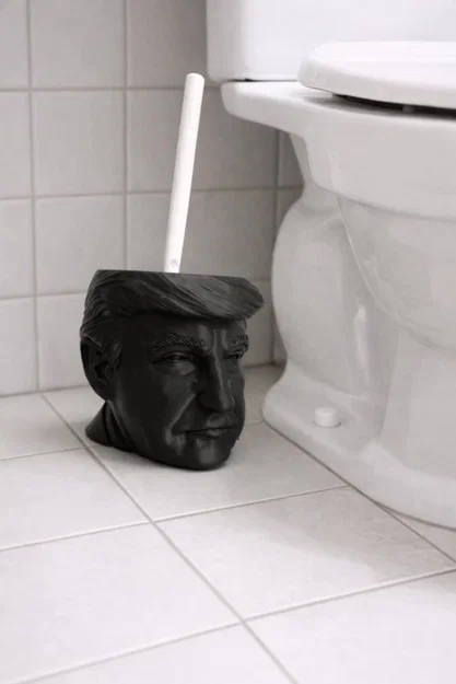 Ống cắm cọ nhà vệ sinh Donald Trump "Make Your Toilet Great Again!" - Image 4