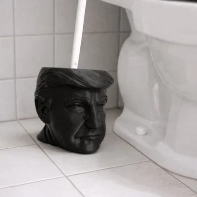 Ống cắm cọ nhà vệ sinh Donald Trump "Make Your Toilet Great Again!"