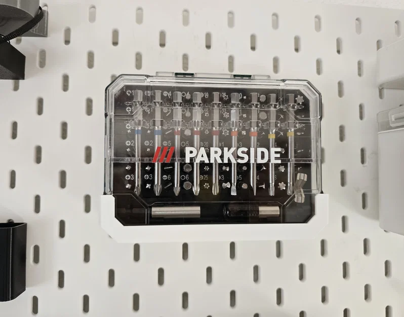 Giá đỡ bộ bit-set Parkside cho bảng Ikea Skadis - Image 1