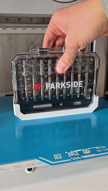 Giá đỡ bộ bit-set Parkside cho bảng Ikea Skadis - Image 2