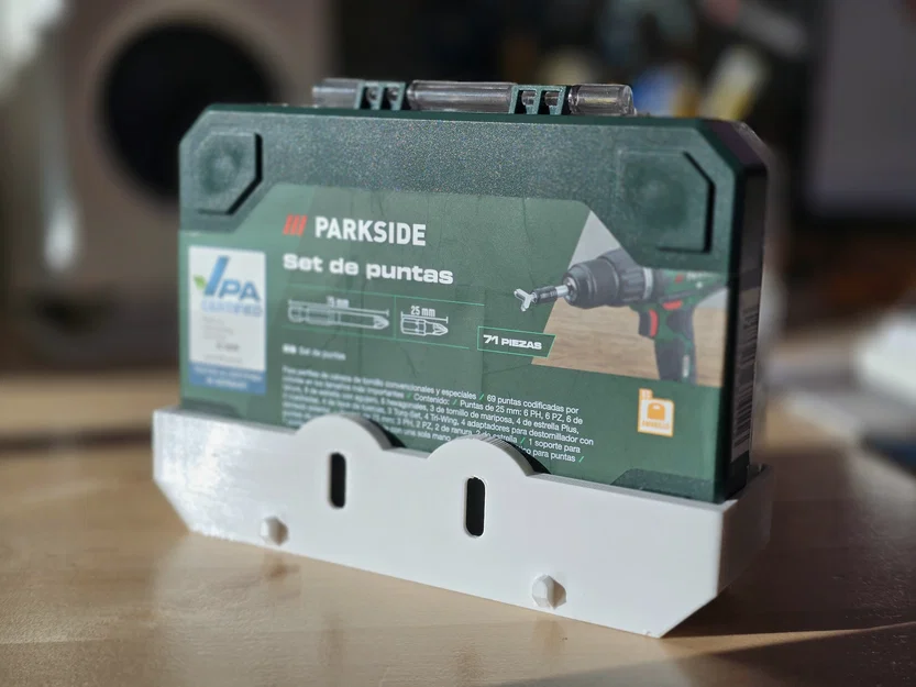 Giá đỡ bộ bit-set Parkside cho bảng Ikea Skadis - Image 5