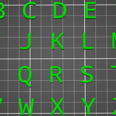 Bộ Chữ Cái 3D Học Tập (ABECEDA) Cho Trẻ Em - Hỗ Trợ Giáo Dục EDU.Lab