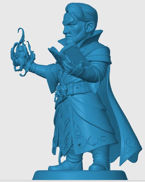 Mô hình Halfling Warlock cho game nhập vai - Image 2