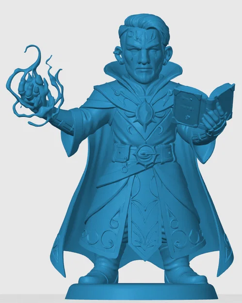 Mô hình Halfling Warlock cho game nhập vai - Image 3