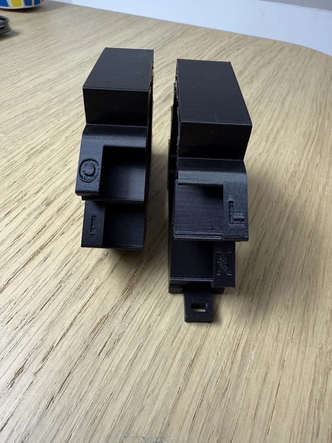 Đế gắn DIN Rail cho Shelly 1 Gen 4 hỗ trợ đầu nối Wago 221 - Image 3