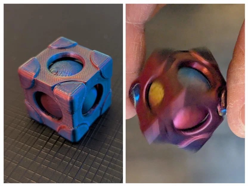 Magic hand spinner Ball & Cube - Đồ chơi xoay độc đáo - Image 1