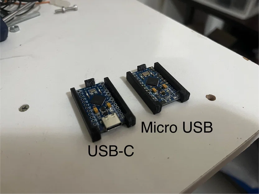 Giá đỡ Arduino Pro Micro (Bản dùng cho cổng Micro USB và USB-C) - Image 1
