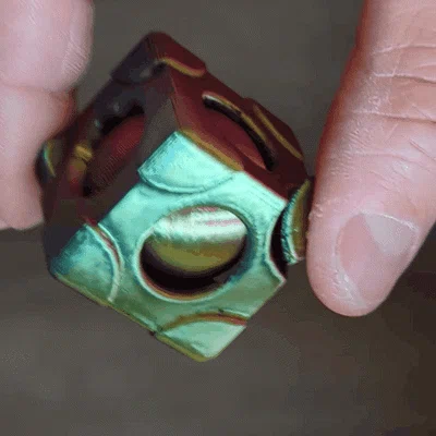 Magic hand spinner Ball & Cube - Đồ chơi xoay độc đáo