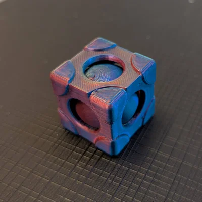 Magic hand spinner Ball & Cube - Đồ chơi xoay độc đáo