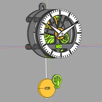 Đồng hồ quả lắc 8 ngày loại nhỏ