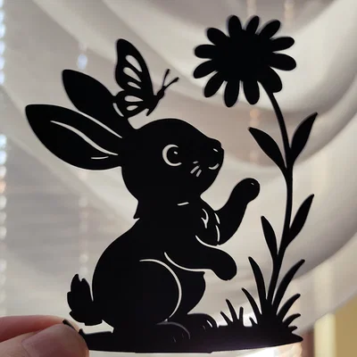 Mô hình trang trí 3D lễ Phục sinh – Chú thỏ Bunny
