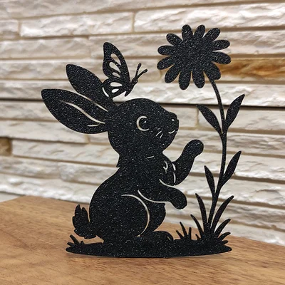 Mô hình trang trí 3D lễ Phục sinh – Chú thỏ Bunny