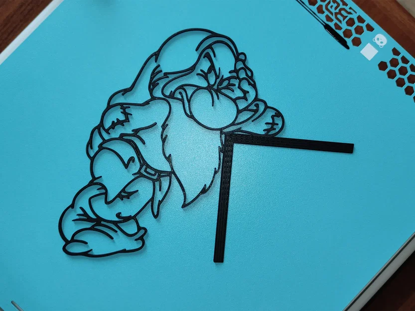 Chú Lùn Cáu Kỉnh (Grumpy Gnome) – Trang Trí Ổ Cắm và Công Tắc Điện - Image 3