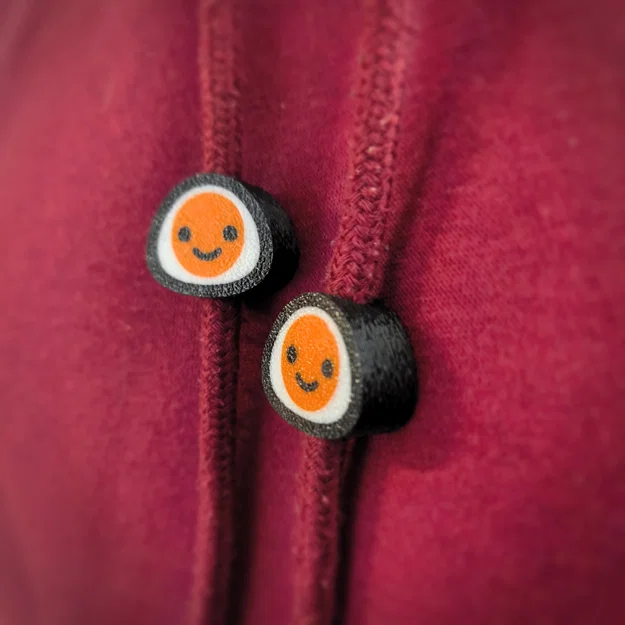 Hạt xỏ dây áo Hosomaki - Phụ kiện Sushi siêu dễ thương - Image 2