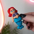 Mô hình Nàng tiên cá Flexi (Flexi Mermaid) đáng yêu - Thumbnail 2