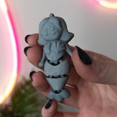 Mô hình Nàng tiên cá Flexi (Flexi Mermaid) đáng yêu
