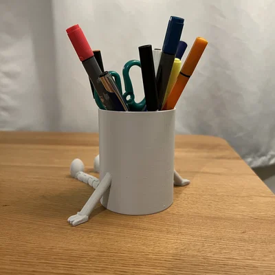 Articulated Pen Holder - Ống Cắm Bút Có Chân Cử Động Được