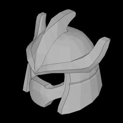 Mũ Giáp Chiến Binh Hình Đinh Ba Tương Thích Lego (Minifig Helmet)