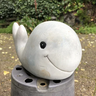 Mô hình chú cá voi 3D dễ thương trang trí bàn học và làm việc