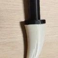 Mô hình dao răng khủng long (Buck's Knife) in 3D độc đáo - Thumbnail 1
