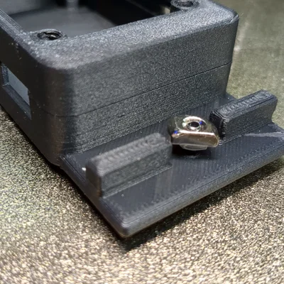 Vỏ case cho Raspberry Pi CM4 trên Waveshare Nanobase B kèm khe SD và giá gắn nhôm 2020