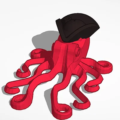 Mô hình chú bạch tuộc cướp biển tương thích Lego cực chất