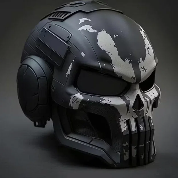 Mô hình mũ bảo hiểm Ghost Wearable Helmet cho Cosplay và Trưng bày - Image 1