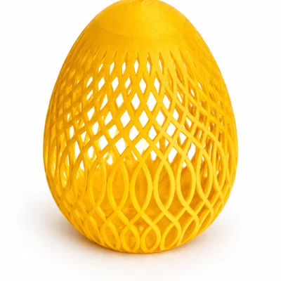 Mẫu trứng trang trí Phục Sinh (Easter Egg) in 3D nghệ thuật