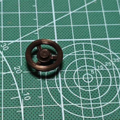 Mảnh ghép Lego 874 - Khung xe và vô lăng máy kéo